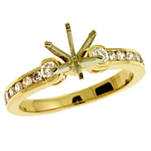 Yellow Gold Engagement Ring