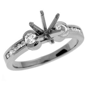 White Gold Engagement Ring
