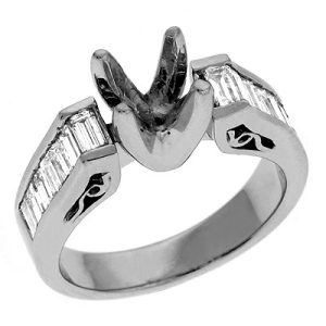 White Gold Engagement Ring