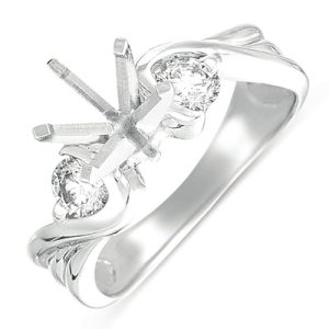 White Gold Engagement Ring