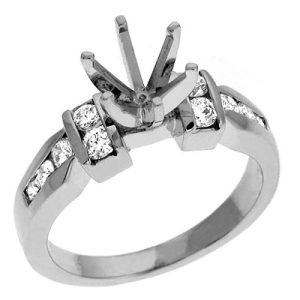 White Gold Engagement Ring