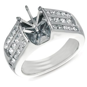 White Gold Engagement Ring