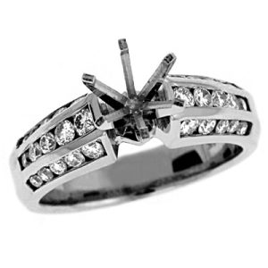 White Gold Engagement Ring