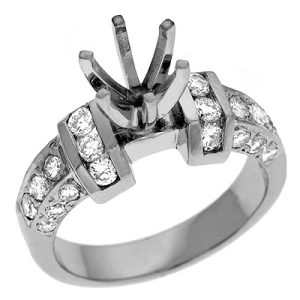 White Gold Engagement Ring