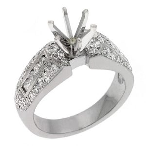 White Gold Engagement Ring