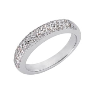 White Gold Matching Band