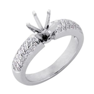 White Gold Engagement Ring