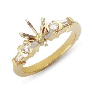 Yellow Gold Engagement Ring