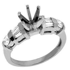 White Gold Engagement Ring