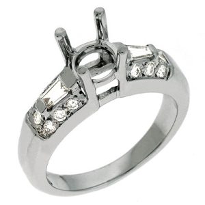 White Gold Engagement Ring