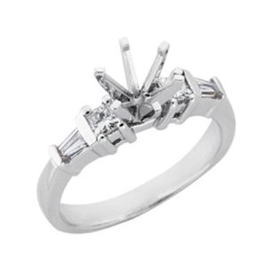 White Gold Engagement Ring