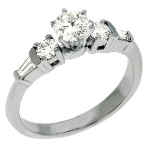 White Gold Engagement Ring