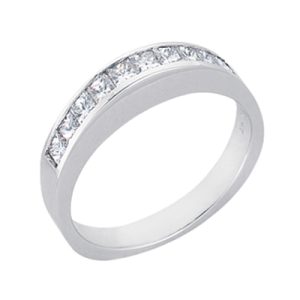 White Gold Matching Band
