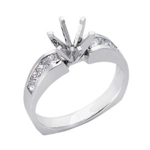 White Gold Engagement Ring