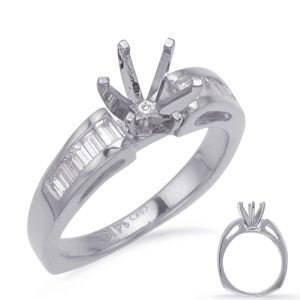 White Gold Engagement Ring