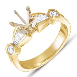 Yellow Gold Engagement Ring