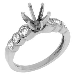 White Gold Engagement Ring