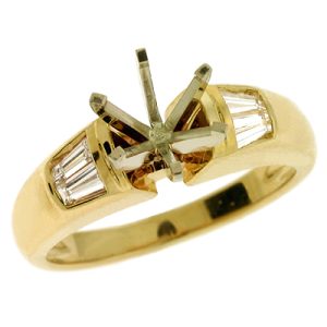 Yellow Gold Engagement Ring