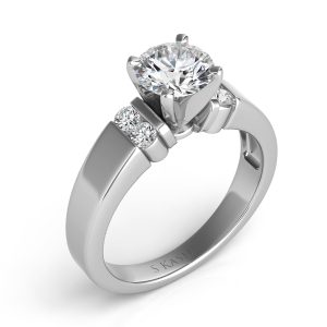 Palladium Engagement Ring