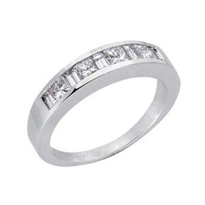 White Gold Matching Band