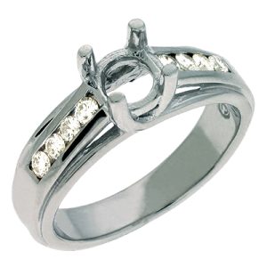 White Gold Engagement Ring