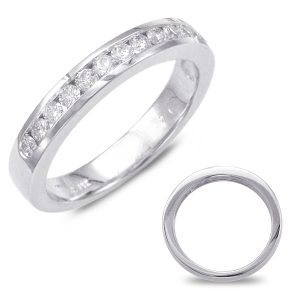 White Gold Matching Band