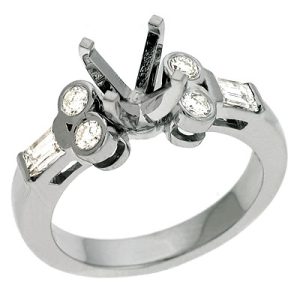 White Gold Engagement Ring