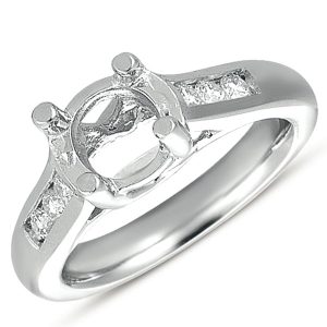 White Gold Engagement Ring