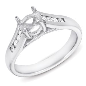 White Gold Engagement Ring