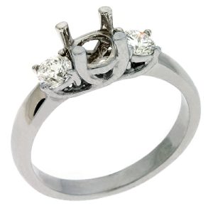 Three Stone Diamond Ring