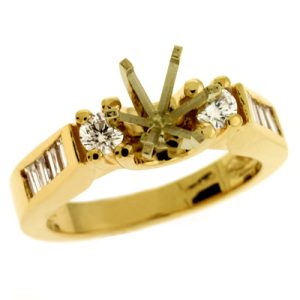 Yellow Gold Engagement Ring