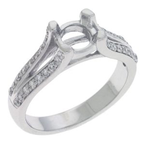 White Gold Engagement Ring