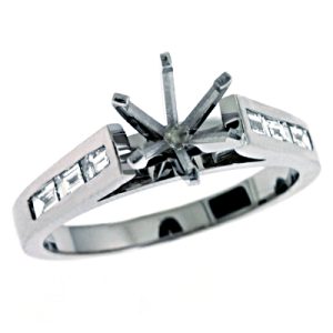 White Gold Engagement Ring