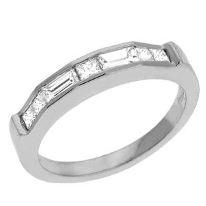 White Gold Diamond Band