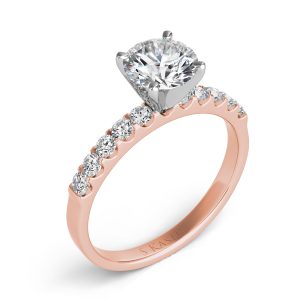 Rose Gold Engagement Ring