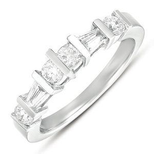 White Gold Diamond Band