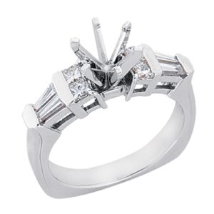 White Gold Engagement Ring
