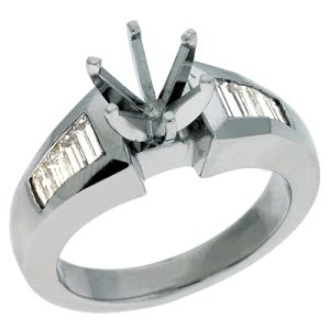 White Gold Engagement Ring