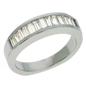 Baguette Diamond Band