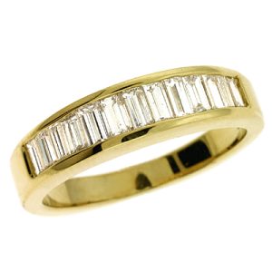 Baguette Diamond Band