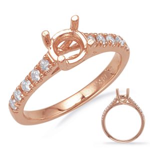 Rose Gold Engagement Ring