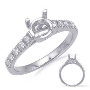White Gold Engagement Ring
