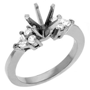 White Gold Engagement Ring