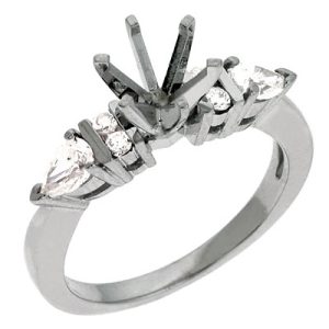 White Gold Engagement Ring