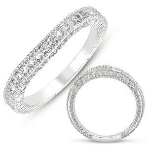 White Gold Matching Band