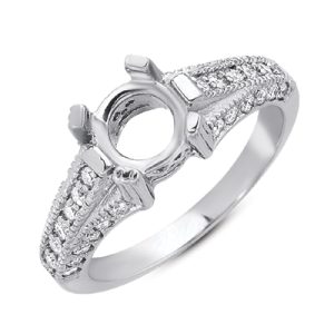 White Gold Engagement Ring