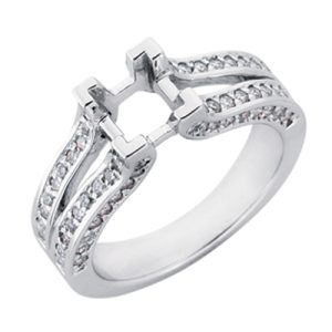 White Gold Engagement Ring