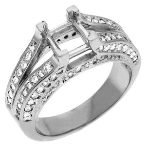 White Gold Engagement Ring