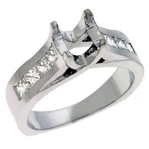 White Gold Engagement Ring