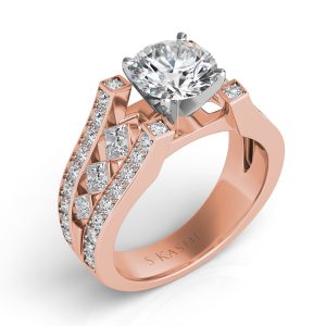 Rose Gold Engagement Ring